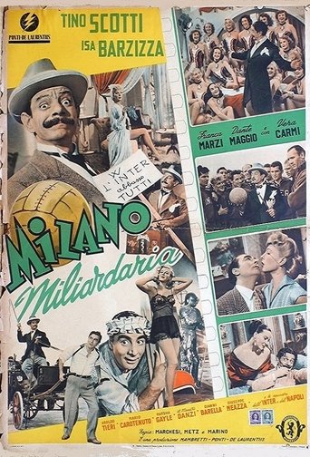 Poster of Milano miliardaria