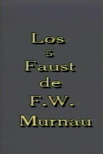 Poster of Los 5 Faust de F. W. Murnau