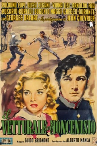 Poster of Il vetturale del Moncenisio