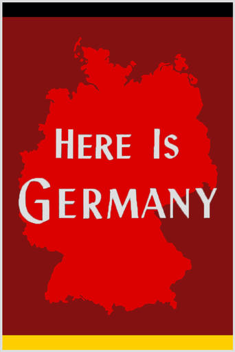 Poster of Here Is Germany