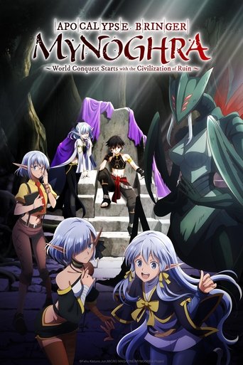 Poster of Apocalypse Bringer Mynoghra: World Conquest Starts with the Civilization of Ruin
