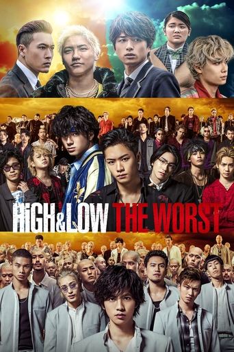 Poster of High & Low The Worst
