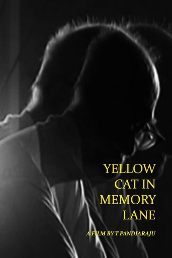 Poster of Yellow Cat in Memory Lane