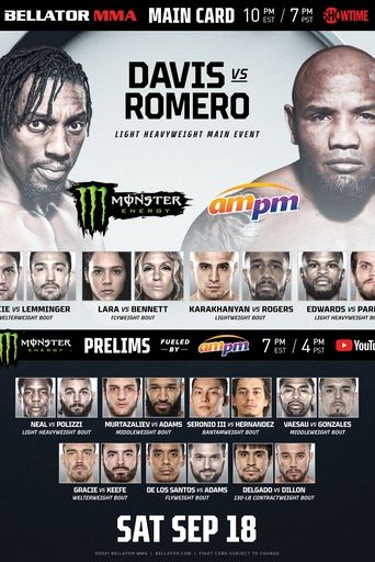 Poster of Bellator 266: Davis vs. Romero