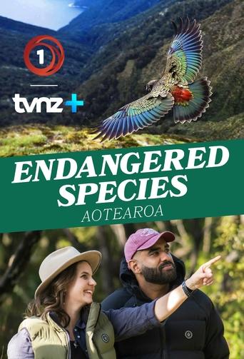 Poster of Endangered Species Aotearoa with WWF