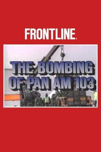 Poster of The Bombing of Pan Am 103