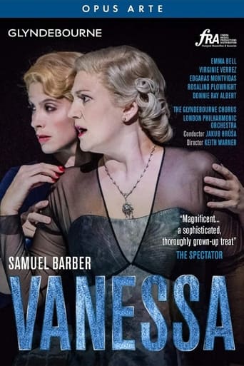 Poster of Vanessa - Samual Barber - Glyndebourne 2018