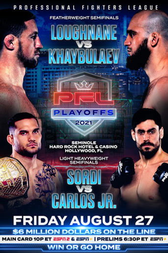 Poster of PFL 2021 #9: Playoffs - Loughnane vs Khaybulaev