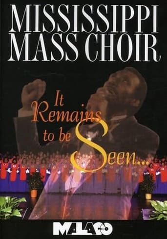 Poster of Mississippi Mass Choir: It Remains to Be Seen