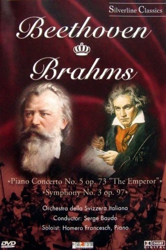 Poster of Beethoven & Brahms: Piano Concerto No. 5 Op. 73, Symphony No. 3 Op. 90