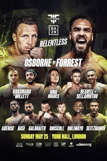 Poster of James Osborne vs. Liam Forrest