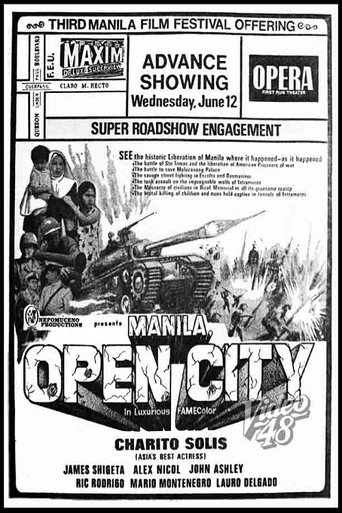 Poster of Manila, Open City