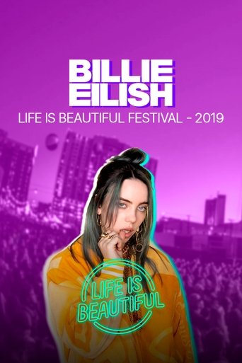 Poster of Billie Eilish -  Life is Beautiful Festival