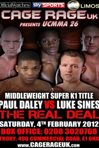 Poster of UCMMA 26: The Real Deal