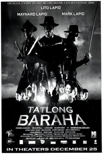 Poster of Tatlong Baraha