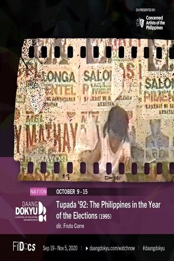 Poster of Tupada ’92: The Philippines in the Year of the Elections
