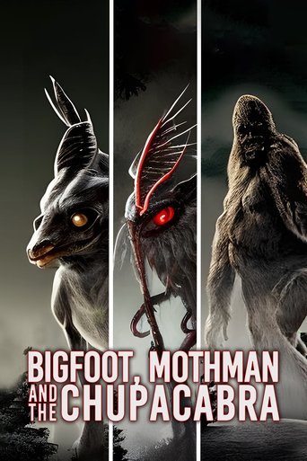 Poster of Bigfoot, Mothman and the Chupacabra