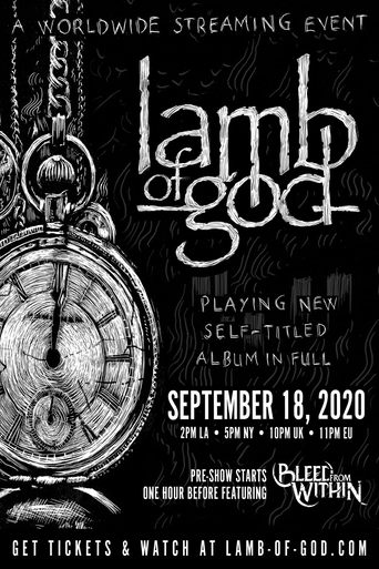 Poster of Lamb of God - Self Titled Live Stream