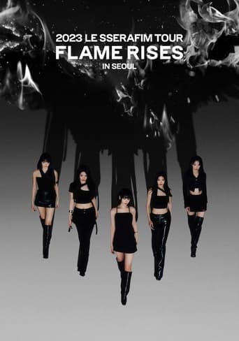 Poster of 2023 LE SSERAFIM TOUR 'FLAME RISES' IN SEOUL- 813