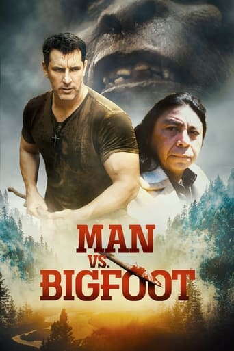 Poster of Man vs. Bigfoot