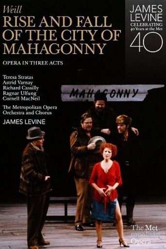 Poster of Rise and Fall of the City of Mahagonny