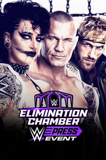 Poster of WWE Elimination Chamber Press Event 2024