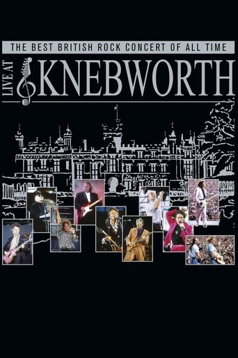 Poster of The Best British Rock Concert of All Time, Live at Knebworth
