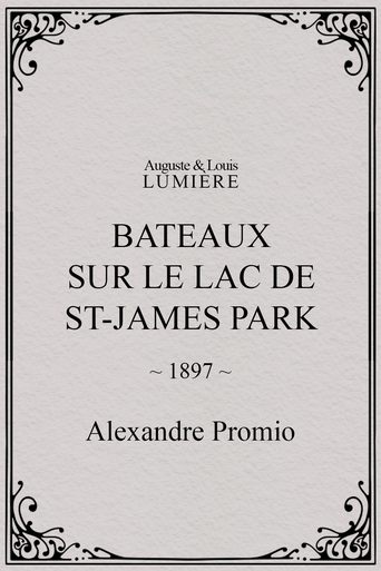 Poster of Bateaux sur le lac de St-James Park