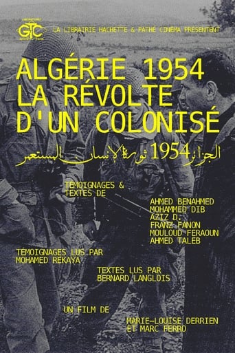 Poster of Algeria 1954, The Revolt Of A Colonized