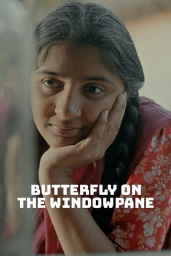 Poster of Butterfly on the Windowpane