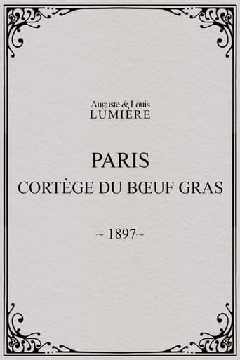 Poster of Paris, cortège du bœuf gras (char du prince du carnaval)