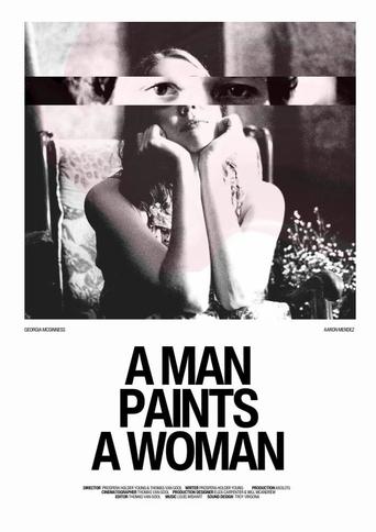 Poster of A Man Paints A Woman