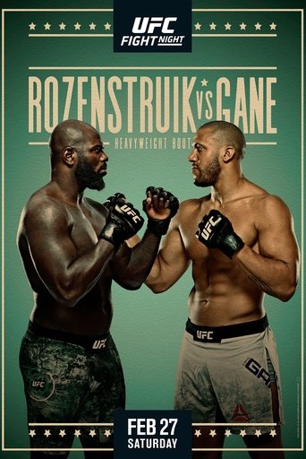 Poster of UFC Fight Night 186: Rozenstruik vs. Gane