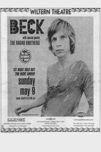 Poster of Beck: the Wiltern Theater, Los Angeles
