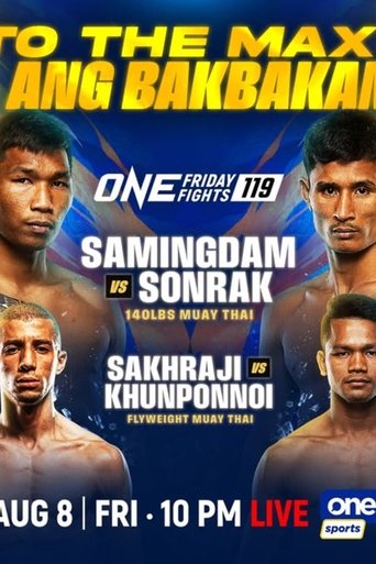 Poster of ONE Friday Fights 119: Samingdam vs. Sonrak
