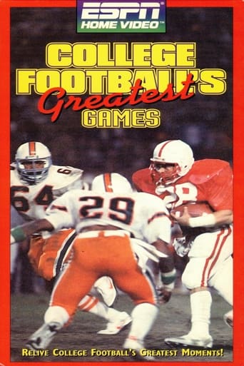 Poster of College Football's Greatest Games