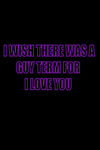 Poster of I Wish There Was a Guy Term for I Love You