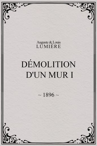 Poster of Demolition of a Wall, I