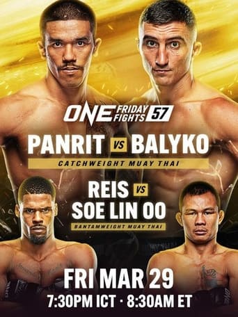 Poster of ONE Friday Fights 57: Panrit vs. Balyko