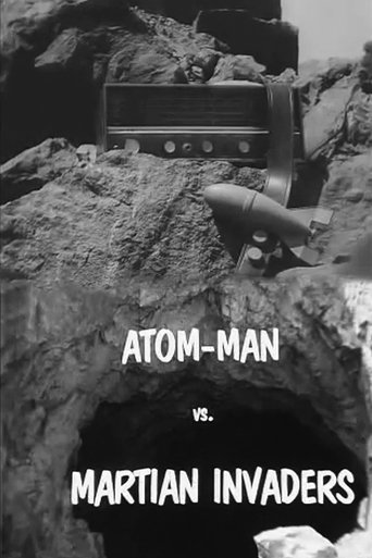 Poster of Atom Man vs. Martian Invaders