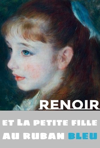Poster of Renoir and the Girl with a Blue Ribbon
