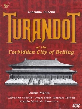 Poster of Puccini: Turandot at the Forbidden City of Beijing