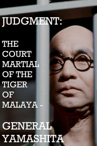 Poster of Judgment: The Court Martial of the Tiger of Malaya — General Yamashita