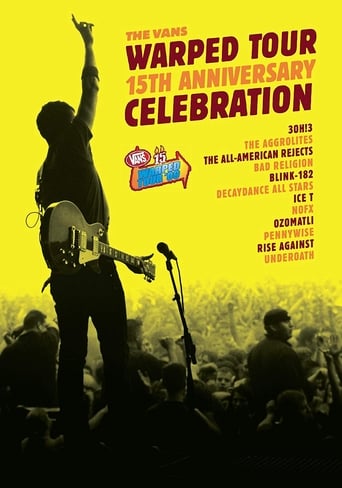 Poster of The Vans Warped Tour 15th Anniversary Celebration