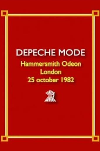 Poster of Depeche Mode: Live at Hammersmith Odeon