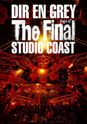 Poster of DIR EN GREY - THE FINAL DAYS OF STUDIO COAST