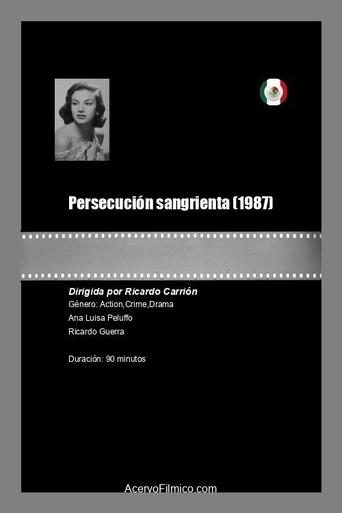 Poster of Persecución sangrienta