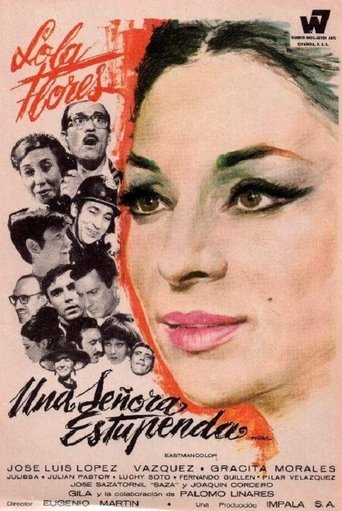 Poster of Una señora estupenda