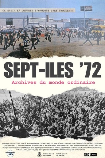 Poster of Sept-Îles '72: Archives du monde ordinaire