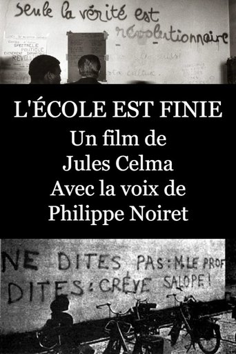 Poster of L'école est finie